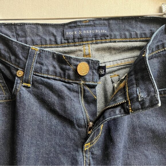 Rock & Republic skinny slim fit denim jeans Sz 28 - Picture 4 of 12